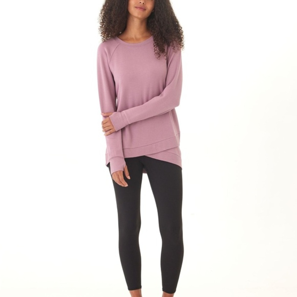 Threads for thought Leanna feather fleece tunic size 1X